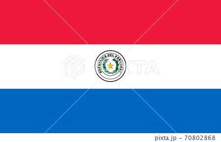 国旗 パラグアイ 表面 国旗 パラグアイ 表面 70802868