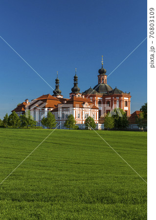 Marianska Tynice church in Western Bohemia, Czech Republic 70803109