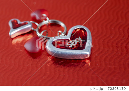 still life of Valentine's decoration 70803130