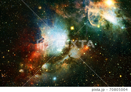 Awesome of endless cosmos. Elements of this image furnished by NASA Awesome of endless cosmos. Elements of this image furnished by NASA 70805004