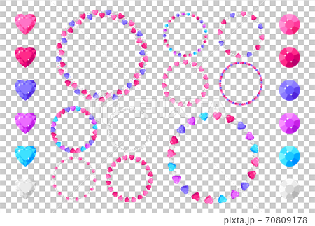 Jewels / Circles / Hearts 70809178