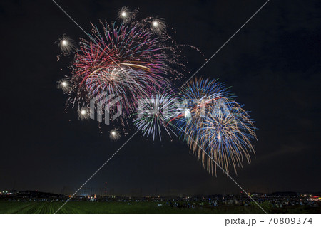 【愛知県田原市】田原祭り・五町合同花火大会 【愛知県田原市】田原祭り・五町合同花火大会 70809374
