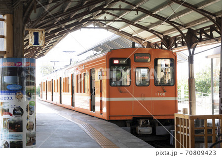 出雲大社前駅の一畑電車 70809423