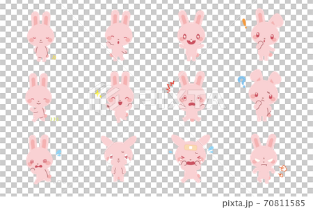 Rabbit-chan_Various pose sets 1 70811585