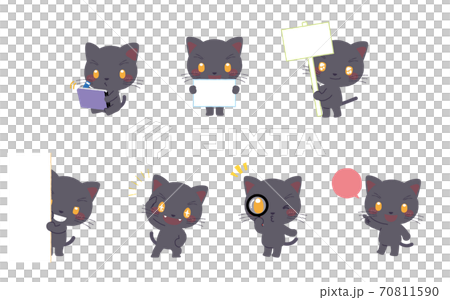 黑貓_各種姿勢套 70811590