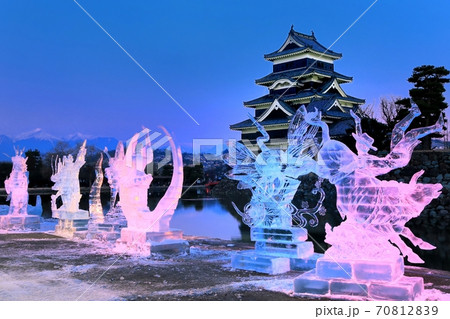 Winter in Matsumoto - [Ice Sculpture Festival]