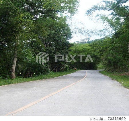 フィリピンのミンダナオ島の田舎の自然の風景 70813669