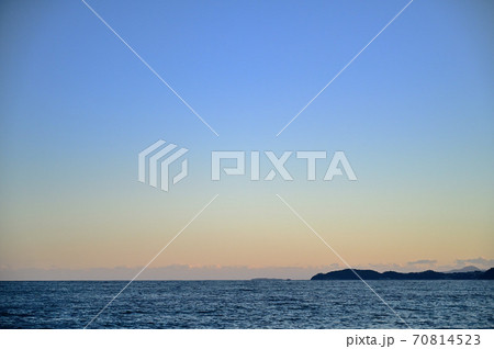 海の風景_小田原_夕景 海の風景_小田原_夕景 70814523