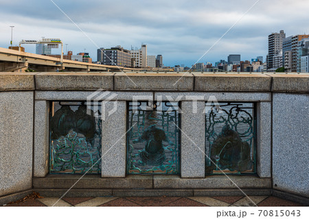 東京散歩、東京都台東区浅草近辺、隅田川橋巡り、蔵前橋 70815043