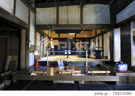 旧吉田家住宅歴史公園　主屋の内部　千葉県柏市 70815086