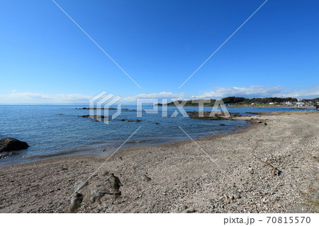 三浦半島　荒崎・潮騒のみち　和田長浜海岸 70815570