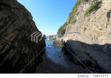 三浦半島　荒崎・潮騒のみち　佃嵐崎かいわい 70815573