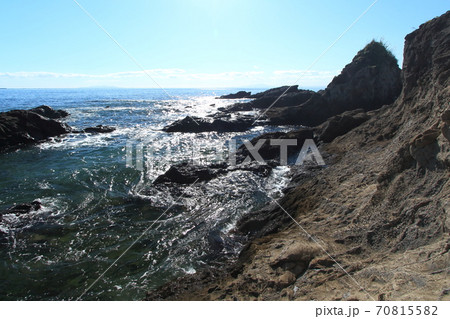 三浦半島　荒崎・潮騒のみち　佃嵐崎かいわい 70815582