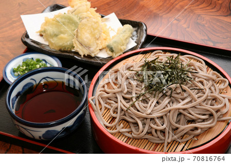 天ざるそば 天ざる てんざる蕎麦 新得そば 天ざるそば 天ざる てんざる蕎麦 新得そば 70816764