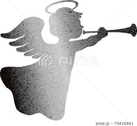 クリスマス 天使 水彩 イラスト素材のイラスト素材