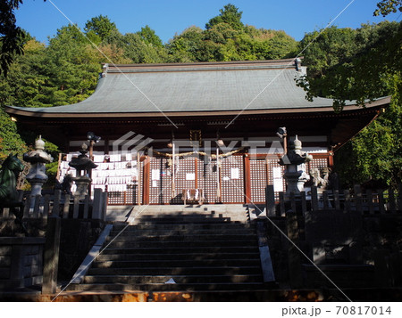出崎森神社・拝殿(広島県安芸郡海田町寺迫) 出崎森神社・拝殿(広島県安芸郡海田町寺迫) 70817014