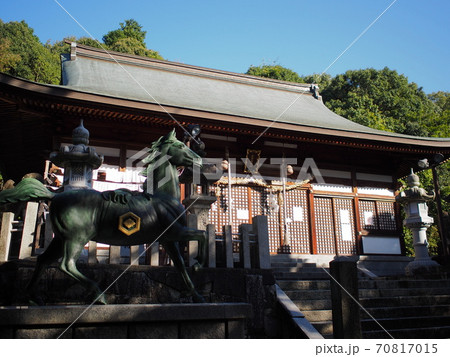 出崎森神社・拝殿(広島県安芸郡海田町寺迫) 出崎森神社・拝殿(広島県安芸郡海田町寺迫) 70817015