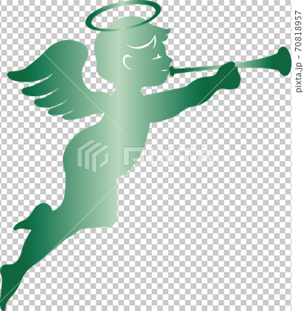 Christmas angel illustration material 70818957