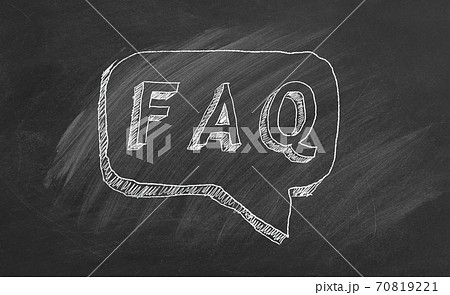 FAQのイラスト素材 [70819221] - PIXTA