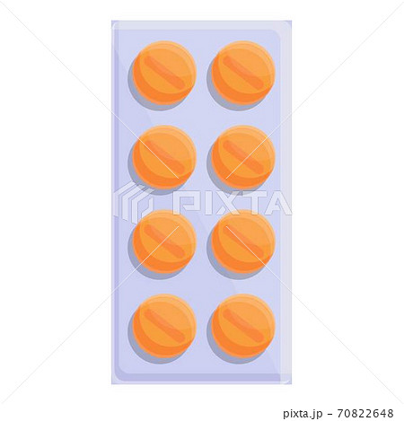 Vitamins icon, cartoon style 70822648