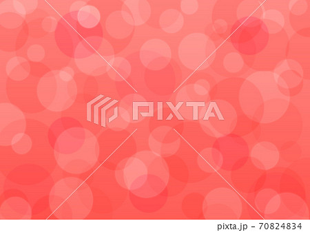 赤のほわほわ背景イラストのイラスト素材 7044