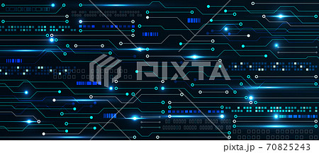 テクノロジーイメージ 近代的な背景のイラスト素材