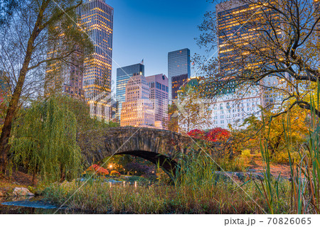 Central Park during autumn in New York City 70826065