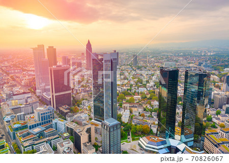 Frankfurt, Germany Cityscape 70826067