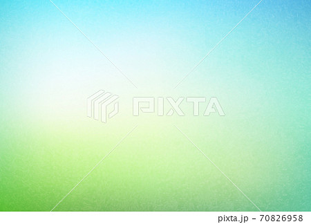 Frozen Window. Green and blue background 70826958