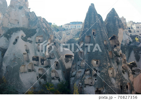 Stone houses of Cappadocia, Turkey. Stone houses of Cappadocia, Turkey. 70827356