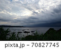 潮岬／台風の迫る海 70827745