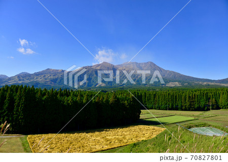 阿蘇　月廻り公園からの眺め 70827801