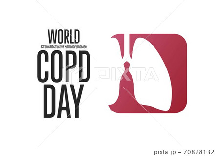 World COPD Day. Chronic Obstructive Pulmonary Disease. Third Wednesday of November. Holiday concept World COPD Day. Chronic Obstructive Pulmonary Disease. Third Wednesday of November. Holiday concept 70828132