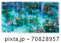モネの池と鯉 70828957