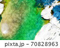 上空から見下ろした川 70828963