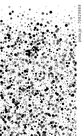 Scattered dense balck dots. Dark points dispersion 70829989