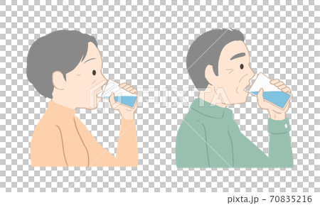 老年人飲水（無線） 70835216