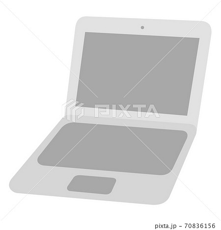 パソコン ノートパソコン ビジネス用品 イラスト アイコン パソコン ノートパソコン ビジネス用品 イラスト アイコン 70836156