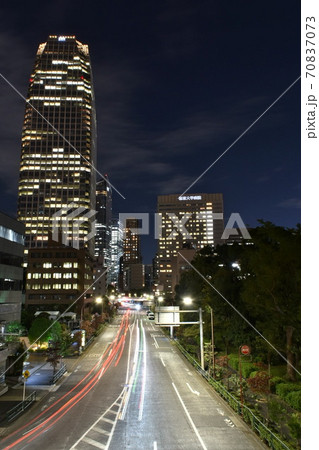 港区の夜景 70837073