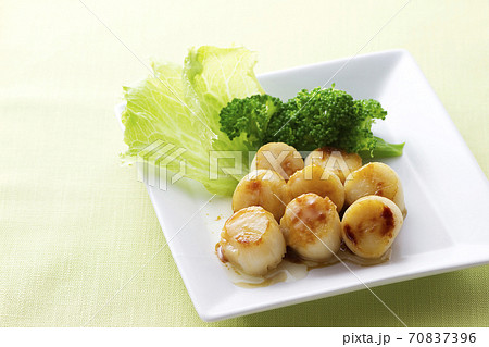 帆立貝柱のバター醤油焼き5 70837396