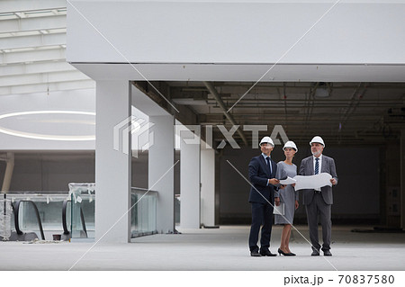Business Investors at Construction Site Business Investors at Construction Site 70837580