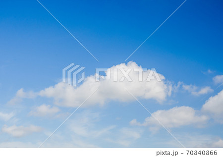 Blue sky with cloud. Background. 70840866