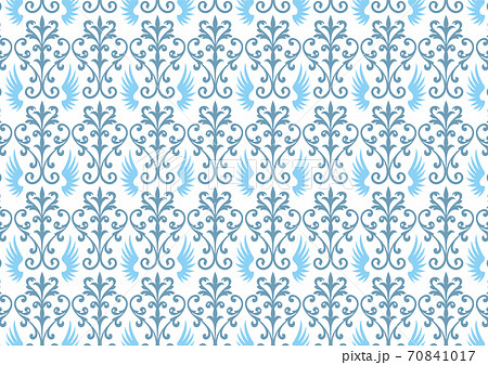 シームレス　ビンテージ文様壁紙 70841017