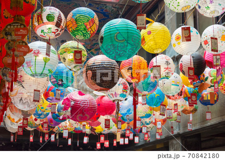 ランタン 福興宮 台湾・雲林県西螺 ランタン 福興宮 台湾・雲林県西螺 70842180