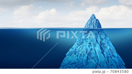 Iceberg Conceptのイラスト素材
