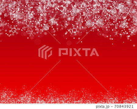 クリスマス 赤色 背景のイラスト素材