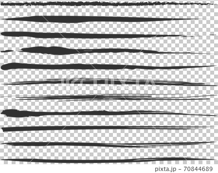 Brush drawing line set 1 Brush drawing line set 1 70844689
