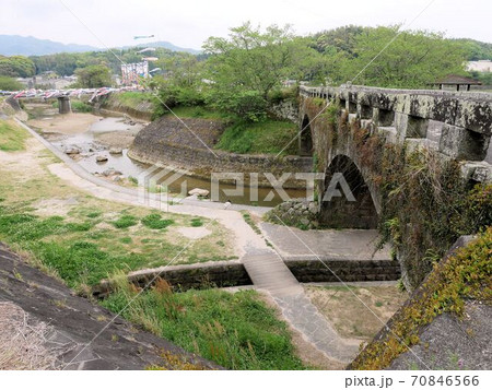 岩本橋と関川 (熊本県荒尾市) 岩本橋と関川 (熊本県荒尾市) 70846566