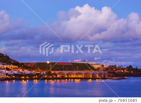 Town Santa Cruz and airport - Madeira Portugal Town Santa Cruz and airport - Madeira Portugal 70851085