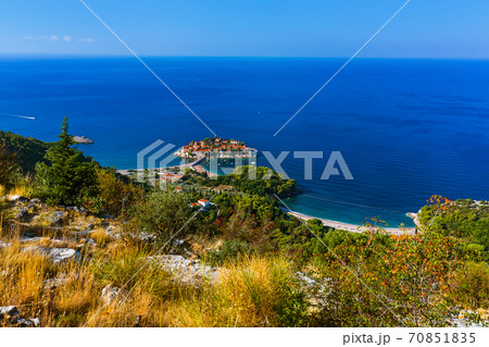 Island Sveti Stefan - Montenegro Island Sveti Stefan - Montenegro 70851835